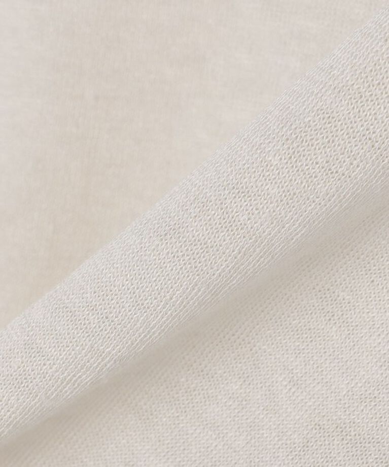 SHIPS「BATEAUX DE SHIPS: ハイゲージ リネン ニットTシャツ」|Tシャツ・カットソー|
