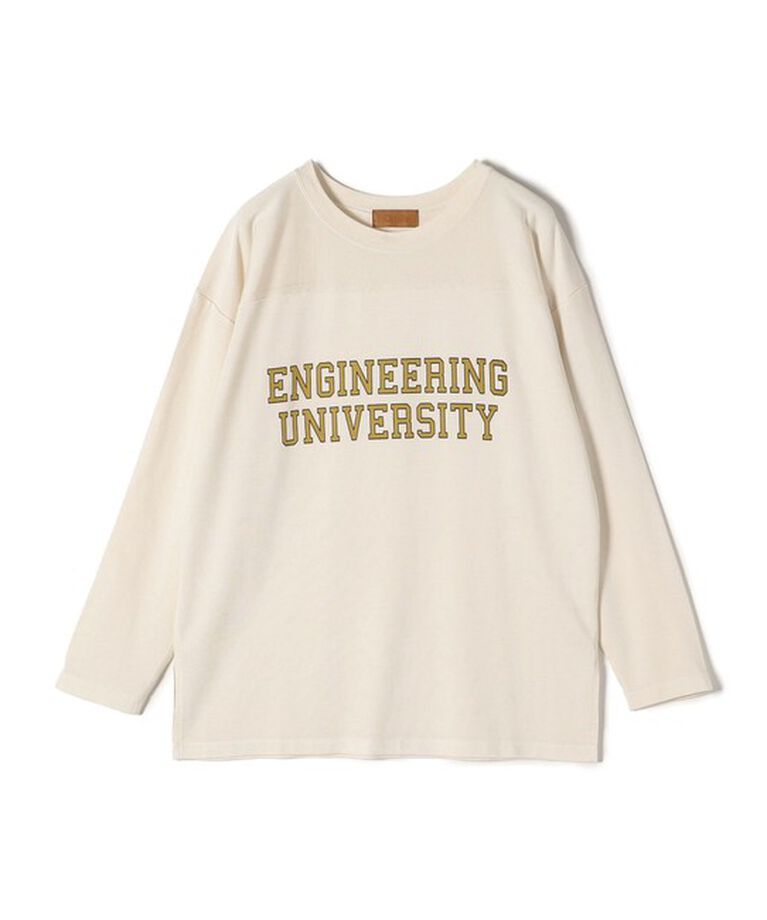 SHIPS for women「〈洗濯機可能〉Odub:フットボール TEE◇」|Tシャツ・カットソー|