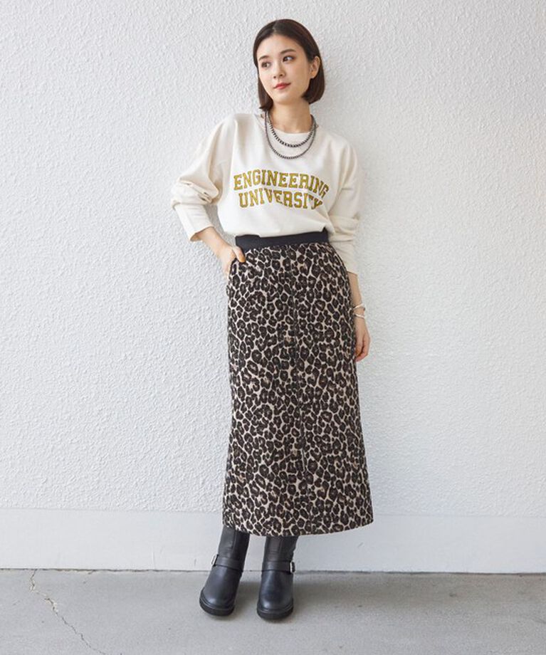 SHIPS for women「〈洗濯機可能〉Odub:フットボール TEE◇」|Tシャツ・カットソー|