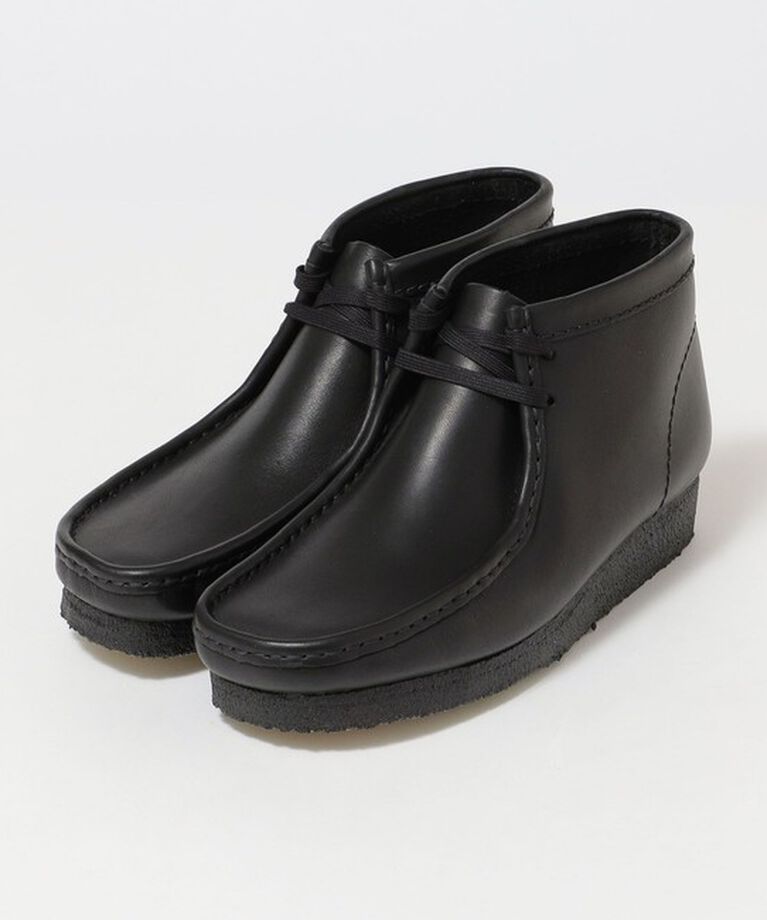 SHIPS「CLARKS: WALLABEE BOOT LEATHER」|その他|ブラック