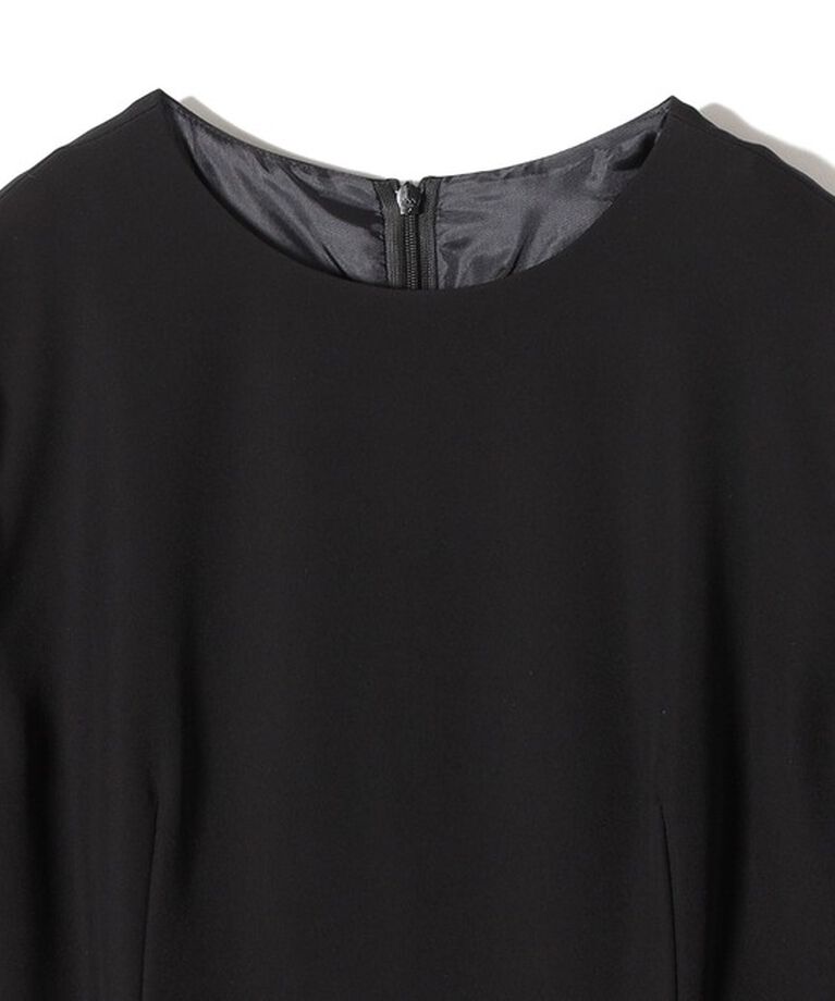 SHIPS for women「【SHIPS別注】kaene:〈セレモニー対応可〉ブラック フォーマル レース スリーブ ワンピース」|ワンピース|