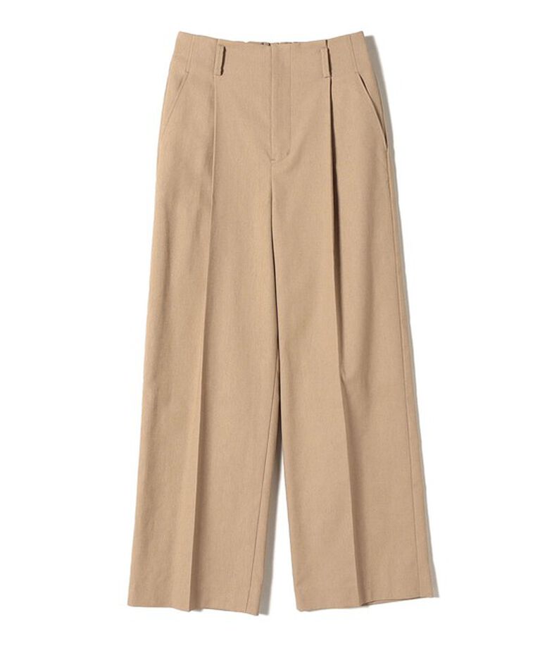 SHIPS for women「〈手洗い可能 〉ドライオックス フロント タック ストレート パンツ 25SS」|その他|