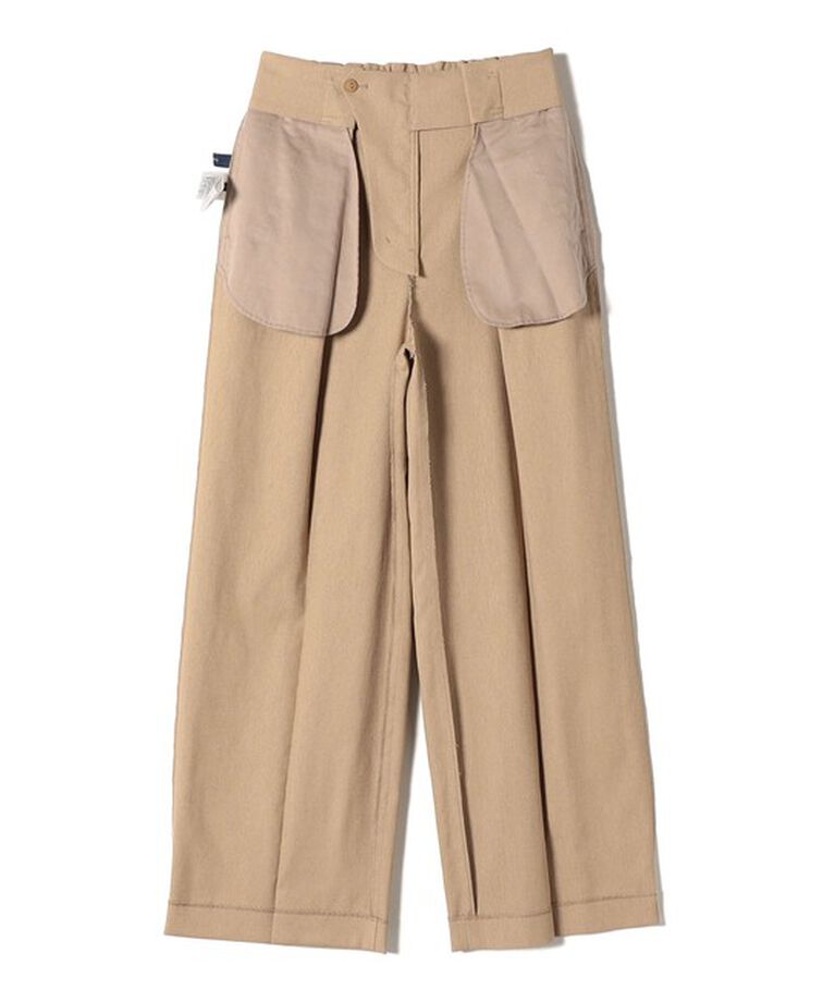 SHIPS for women「〈手洗い可能 〉ドライオックス フロント タック ストレート パンツ 25SS」|その他|