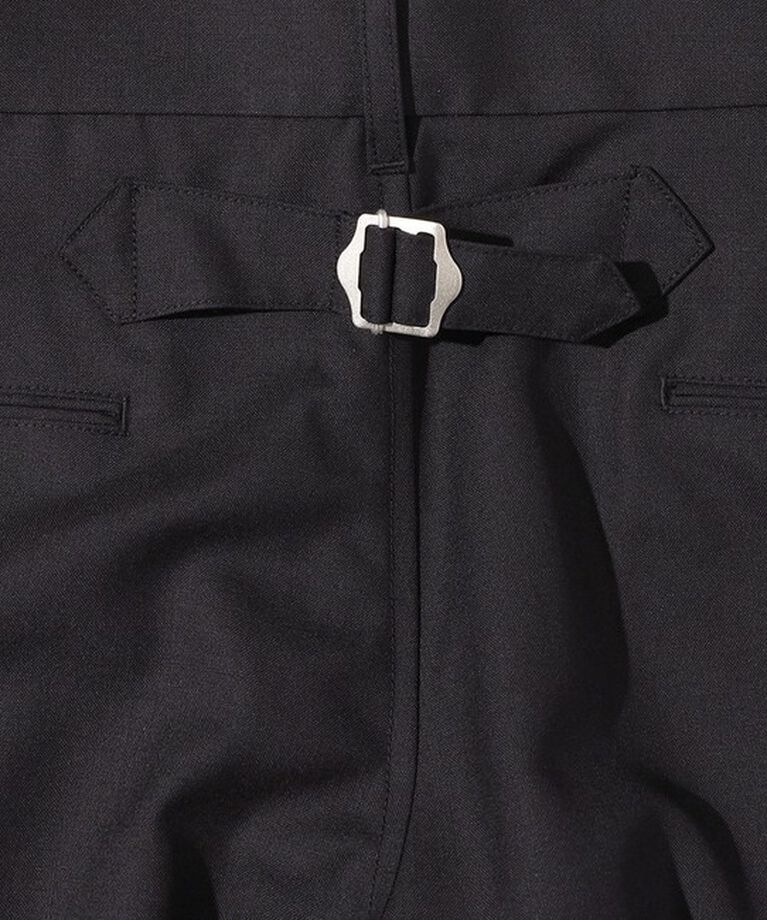 SHIPS「Southwick Gate Label:〈セットアップ対応〉ウール トロピカル パンツ」|チノ|