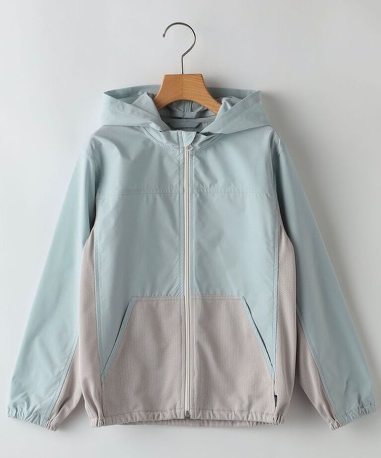 SHIPS KIDS「SHIPS KIDS:155～175cm /〈虫除け（インセクトシールド）/UVカット〉パーカー」|その他|ライトグリーン