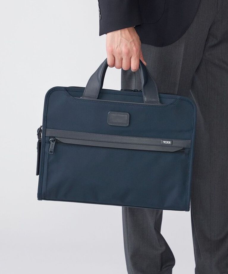 SHIPS「【SHIPS別注】TUMI: ALPHA3 SLIM BRIFE」|ビジネスバッグ|
