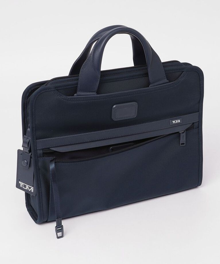 SHIPS「【SHIPS別注】TUMI: ALPHA3 SLIM BRIFE」|ビジネスバッグ|