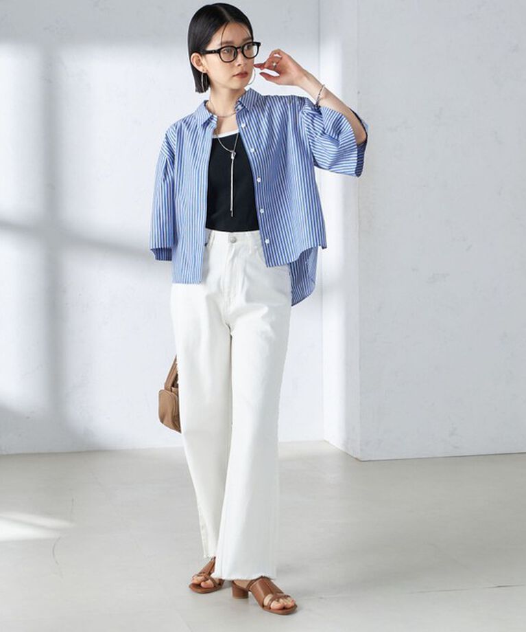 SHIPS for women「【SHIPS別注】miller:スクエアネック タンクトップ」|タンクトップ|