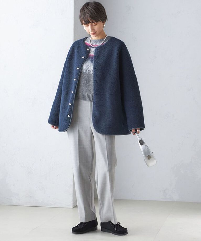 SHIPS for women「〈手洗い可能〉ストレート センタープレス トラウザーズ」|その他|