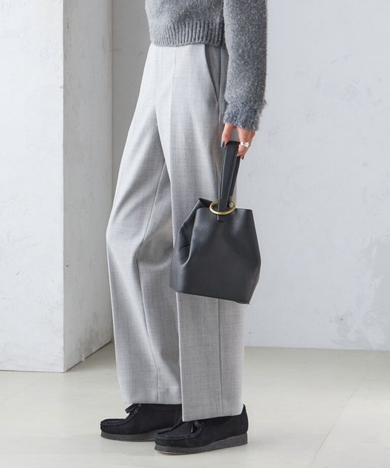 SHIPS for women「〈手洗い可能〉ストレート センタープレス トラウザーズ」|その他|
