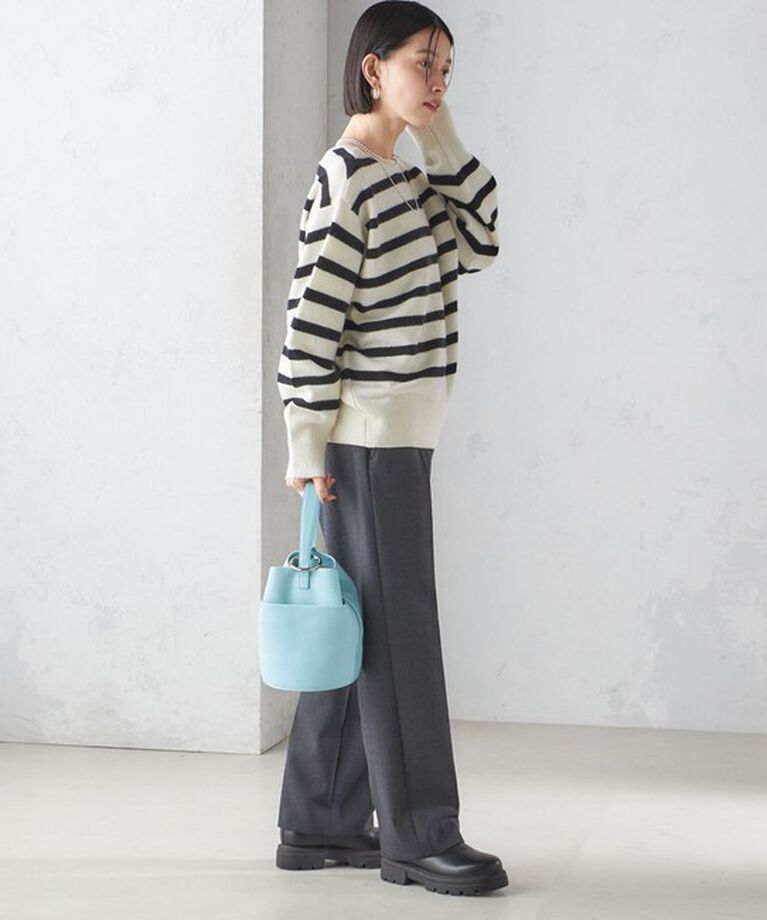SHIPS for women「〈手洗い可能〉ストレート センタープレス トラウザーズ」|その他|