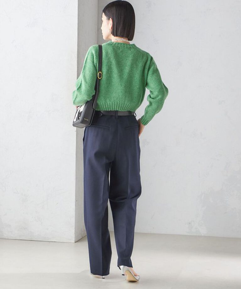 SHIPS for women「〈手洗い可能〉ストレート センタープレス トラウザーズ」|その他|