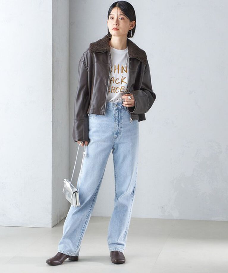 SHIPS for women「J.J.MERCER:〈洗濯機可能〉プリント TEE」|Tシャツ・カットソー|