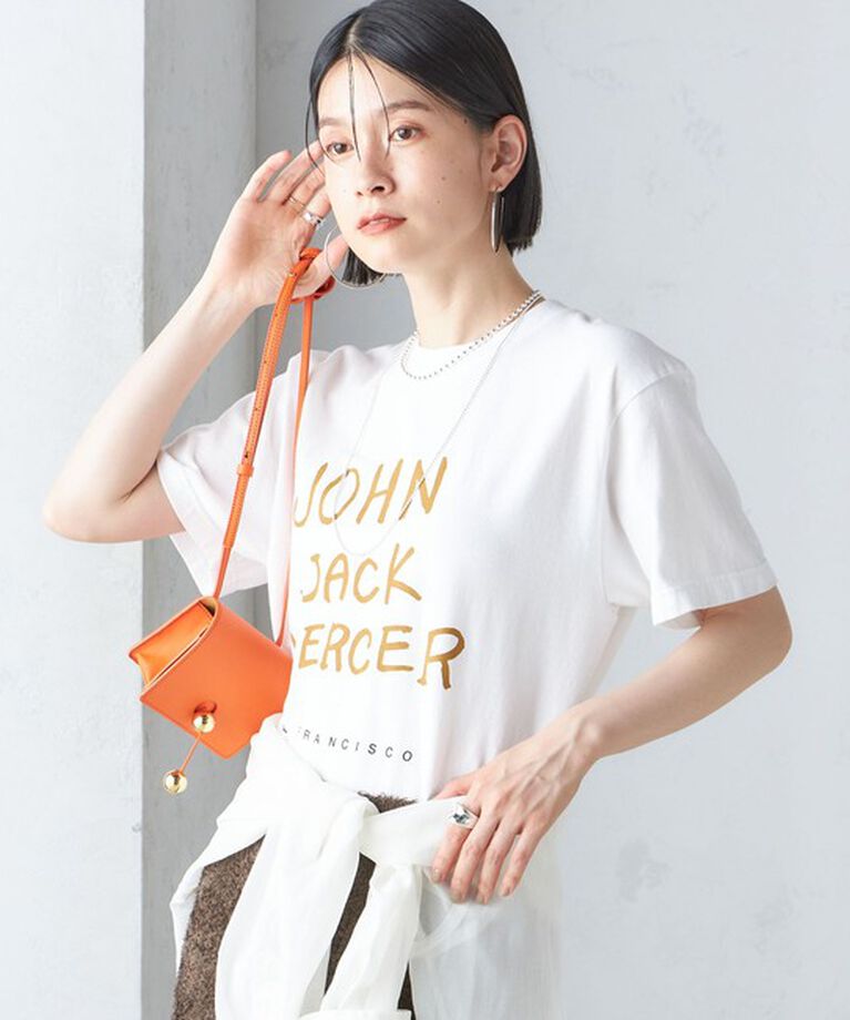 SHIPS for women「J.J.MERCER:〈洗濯機可能〉プリント TEE」|Tシャツ・カットソー|