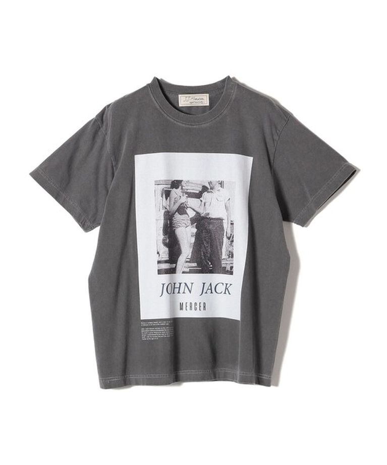 SHIPS for women「J.J.MERCER:〈洗濯機可能〉プリント TEE」|Tシャツ・カットソー|