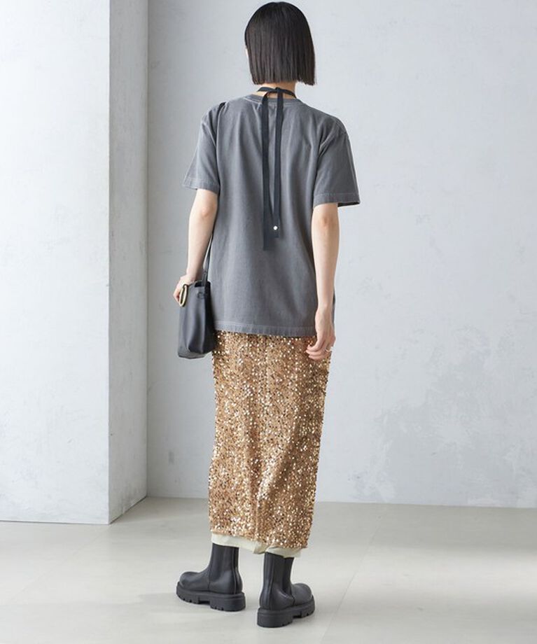 SHIPS for women「J.J.MERCER:〈洗濯機可能〉プリント TEE」|Tシャツ・カットソー|