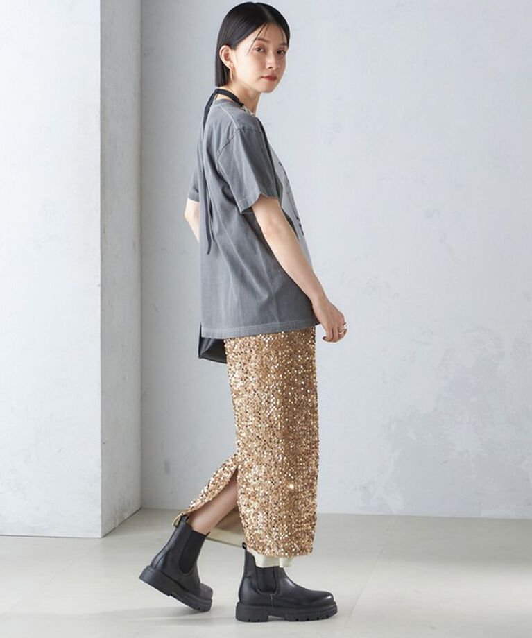 SHIPS for women「J.J.MERCER:〈洗濯機可能〉プリント TEE」|Tシャツ・カットソー|