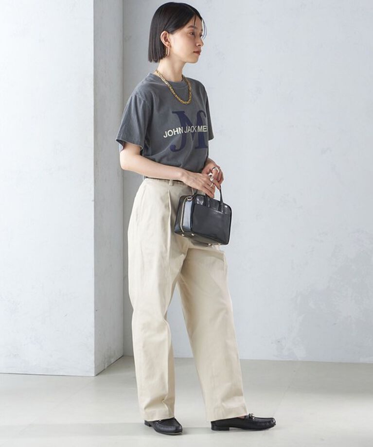SHIPS for women「J.J.MERCER:〈洗濯機可能〉プリント TEE」|Tシャツ・カットソー|