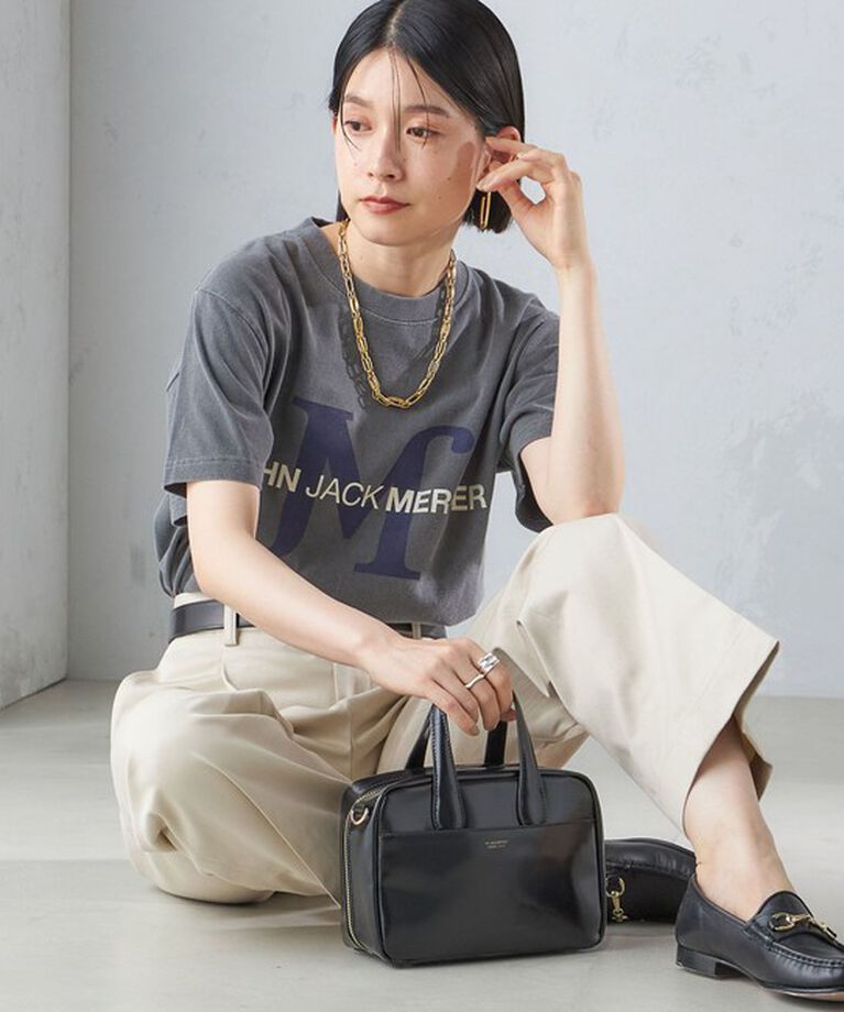SHIPS for women「J.J.MERCER:〈洗濯機可能〉プリント TEE」|Tシャツ・カットソー|