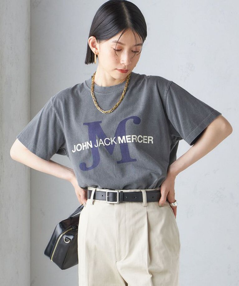 SHIPS for women「J.J.MERCER:〈洗濯機可能〉プリント TEE」|Tシャツ・カットソー|