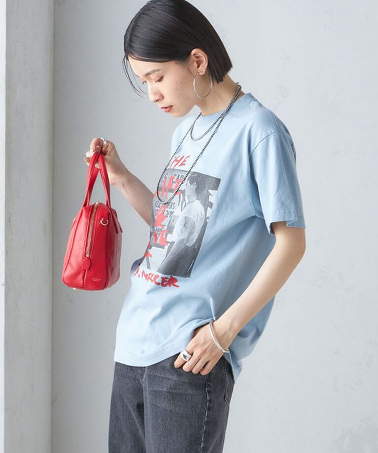 SHIPS for women「J.J.MERCER:〈洗濯機可能〉プリント TEE」|Tシャツ・カットソー|
