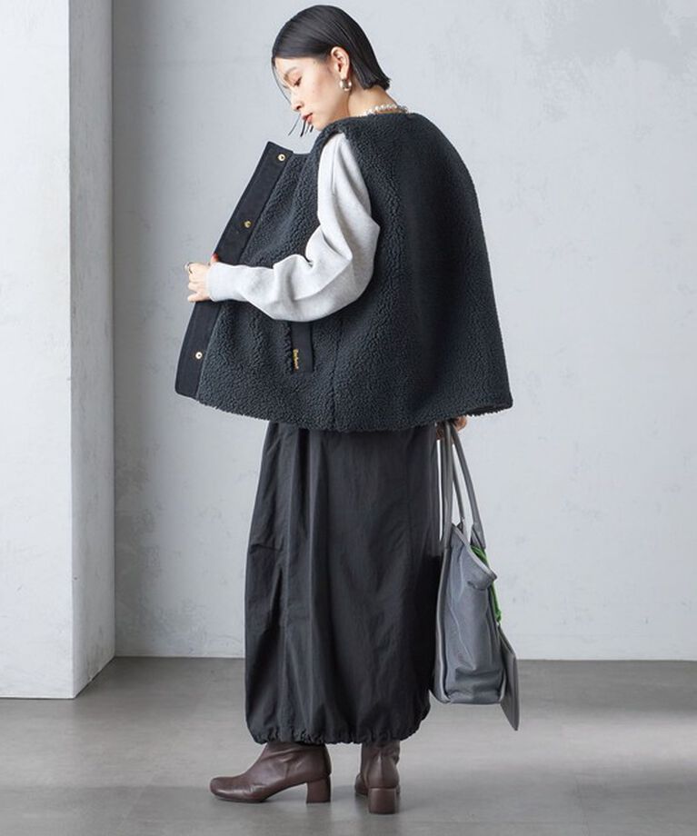 SHIPS for women「【SHIPS別注】M53:〈手洗い可能〉ミリタリー ファティーグ スカート」|スカート|
