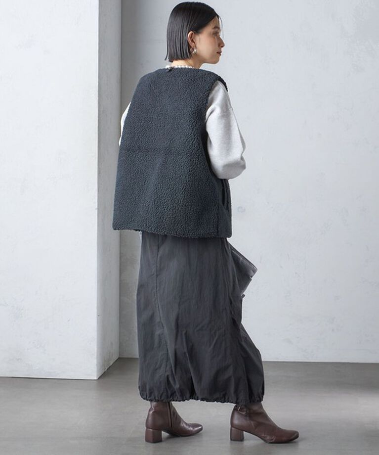 SHIPS for women「【SHIPS別注】M53:〈手洗い可能〉ミリタリー ファティーグ スカート」|スカート|