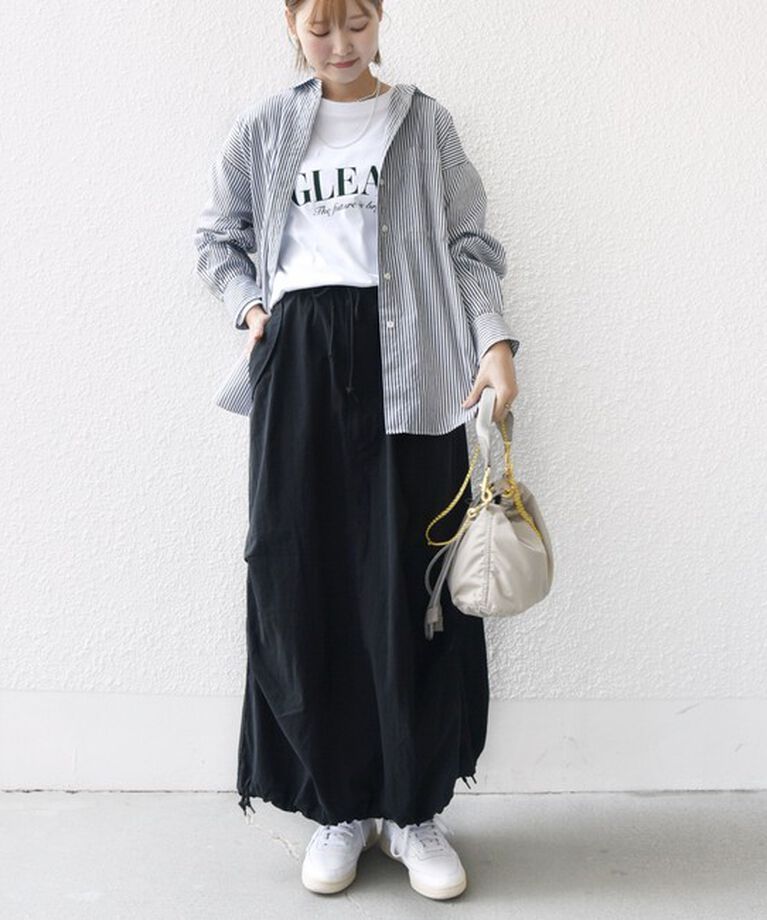 SHIPS for women「【SHIPS別注】M53:〈手洗い可能〉ミリタリー ファティーグ スカート」|スカート|