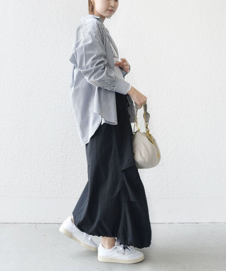 SHIPS for women「【SHIPS別注】M53:〈手洗い可能〉ミリタリー ファティーグ スカート」|スカート|