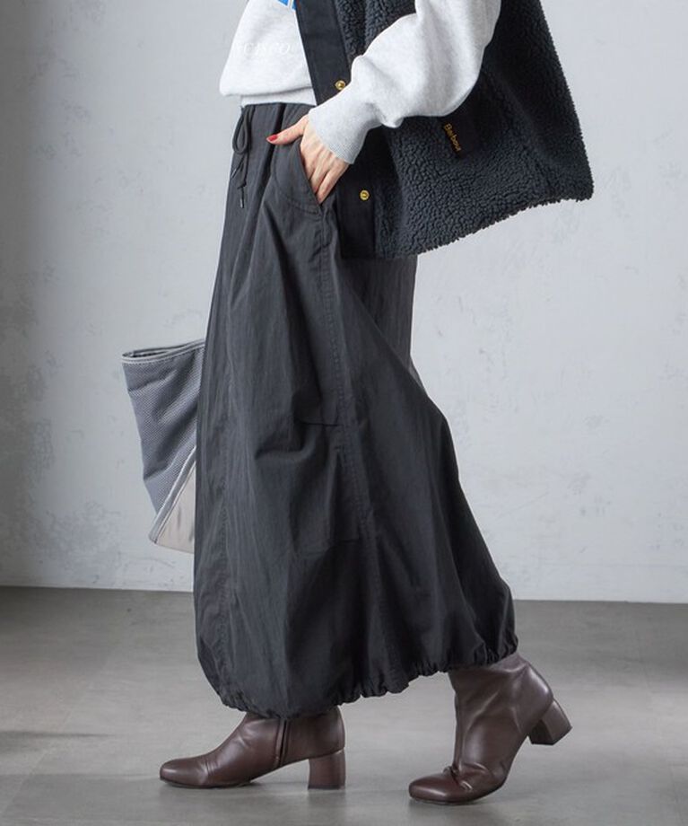 SHIPS for women「【SHIPS別注】M53:〈手洗い可能〉ミリタリー ファティーグ スカート」|スカート|