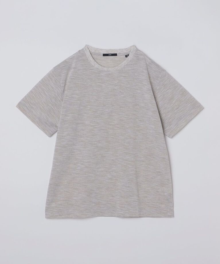 SHIPS「SHIPS: リネン ライク スラブ ショートスリーブ Tシャツ」|Tシャツ・カットソー|