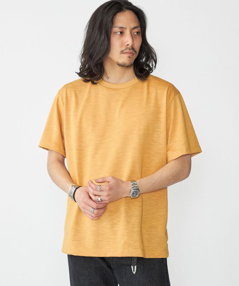 SHIPS「SHIPS: リネン ライク スラブ ショートスリーブ Tシャツ」|Tシャツ・カットソー|