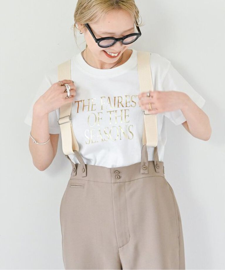 OUTDOOR PRODUCTS Usual Things「箔プリントTシャツ」|Tシャツ・カットソー|