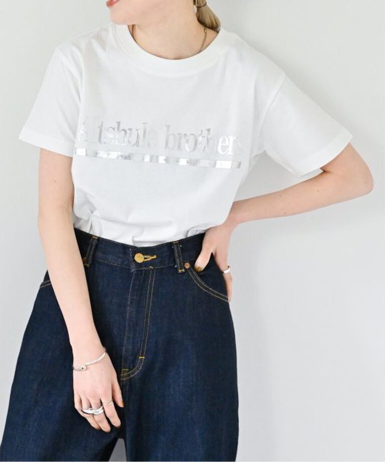 OUTDOOR PRODUCTS Usual Things「箔プリントTシャツ」|Tシャツ・カットソー|シルバー