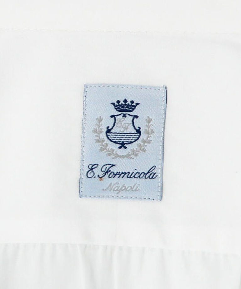 TOMORROWLAND BUYING WEAR「ERRICO FORMICOLA コットンサテン セミワイドカラー ドレスシャツ」|シャツ・ブラウス|