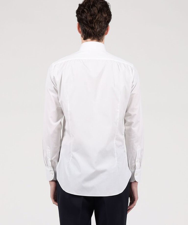 TOMORROWLAND BUYING WEAR「ERRICO FORMICOLA コットンサテン セミワイドカラー ドレスシャツ」|シャツ・ブラウス|