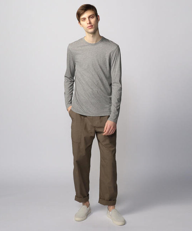 JAMES PERSE「リュクス ジャージークルーネックプルオーバー MELJ3246」|Tシャツ・カットソー|