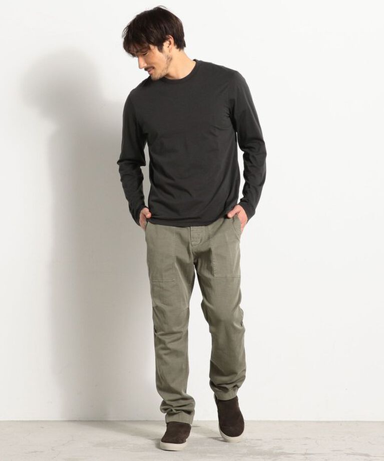 JAMES PERSE「リュクス ジャージークルーネックプルオーバー MELJ3246」|Tシャツ・カットソー|