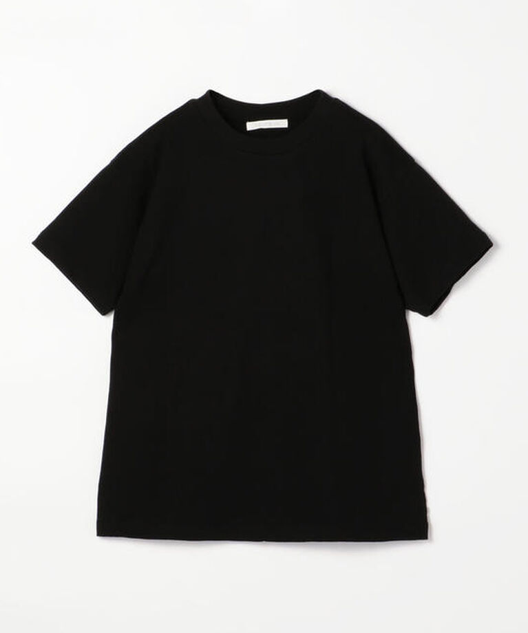 GALERIE VIE「コットン クルーネックプルオーバー」|Tシャツ・カットソー|19 ブラック