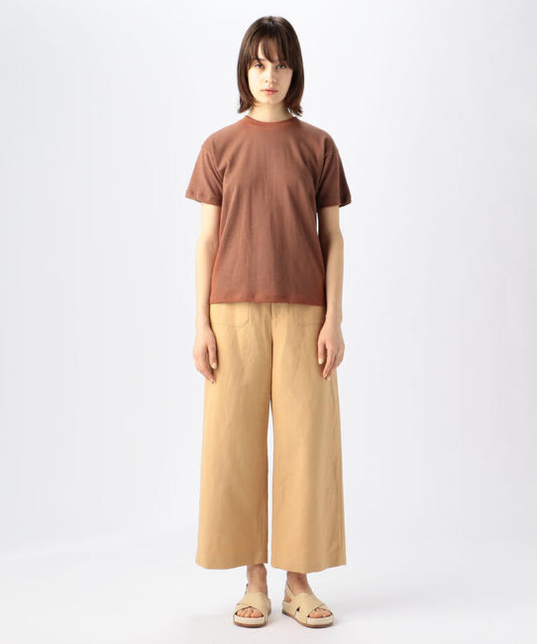 GALERIE VIE「コットン クルーネックプルオーバー」|Tシャツ・カットソー|