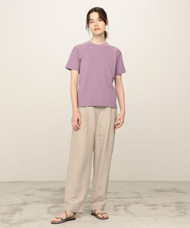 GALERIE VIE「コットン クルーネックプルオーバー」|Tシャツ・カットソー|