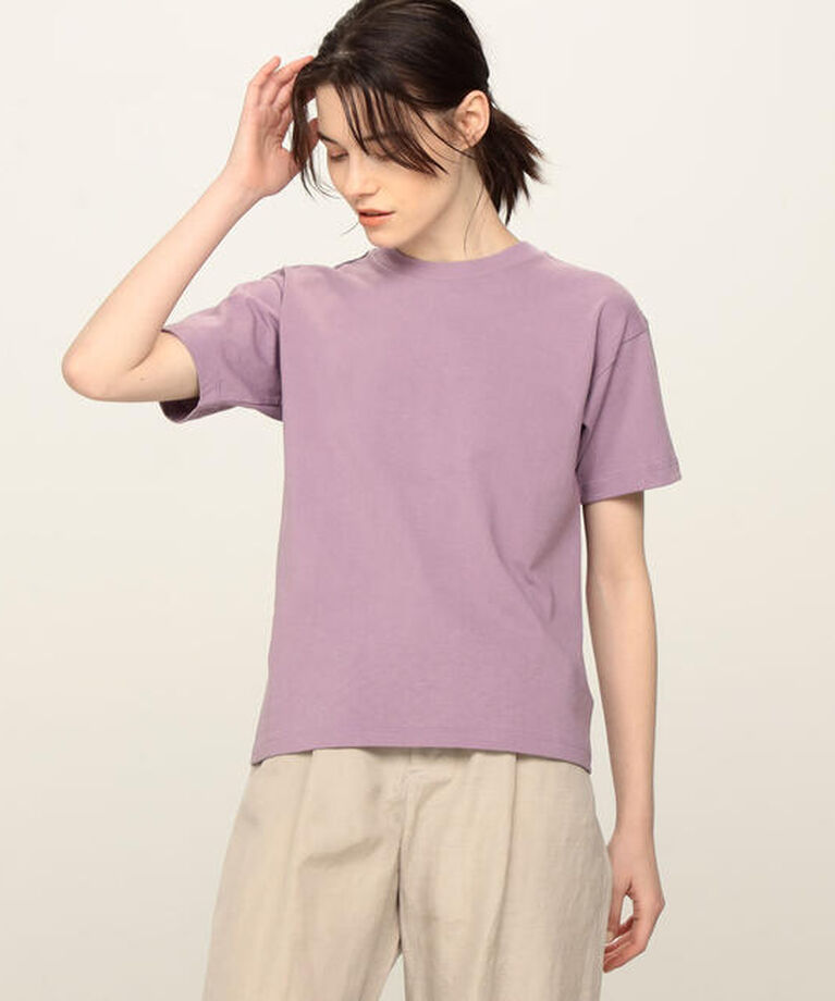 GALERIE VIE「コットン クルーネックプルオーバー」|Tシャツ・カットソー|