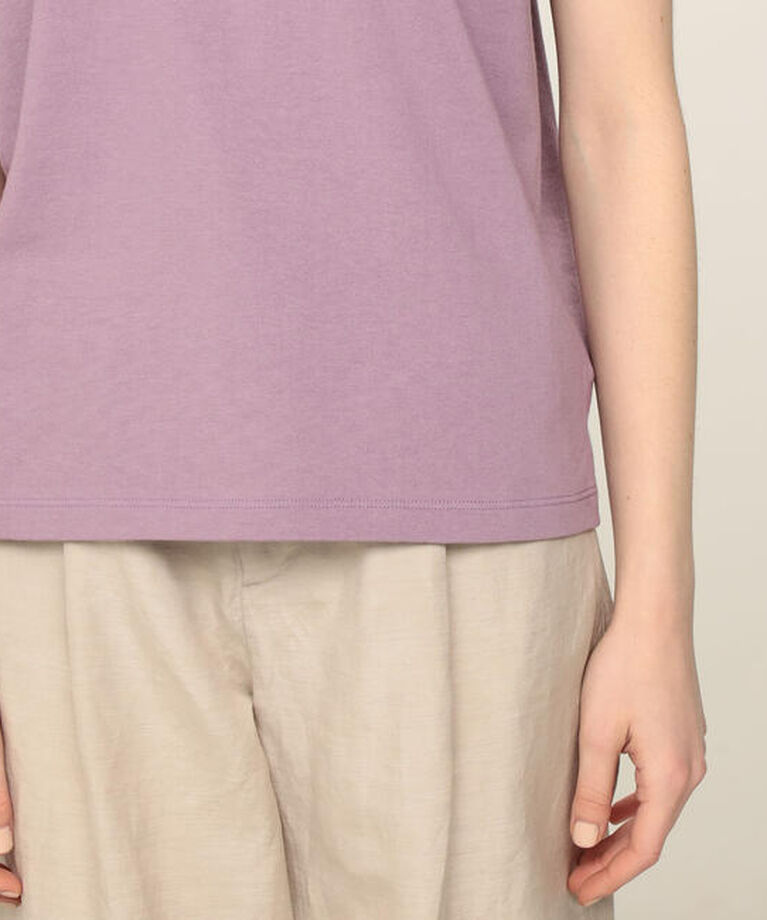 GALERIE VIE「コットン クルーネックプルオーバー」|Tシャツ・カットソー|