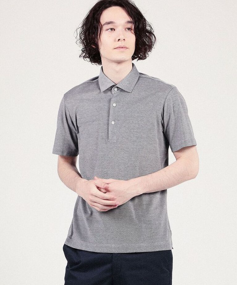 TOMORROWLAND MENS「コットンメッシュ ポロシャツ」|ポロシャツ|