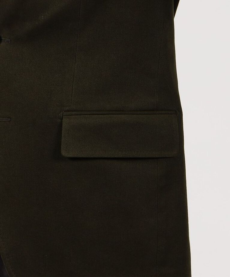 TOMORROWLAND MENS「ストレッチモールスキン シングルブレステッド3Bジャケット」|テーラードジャケット|