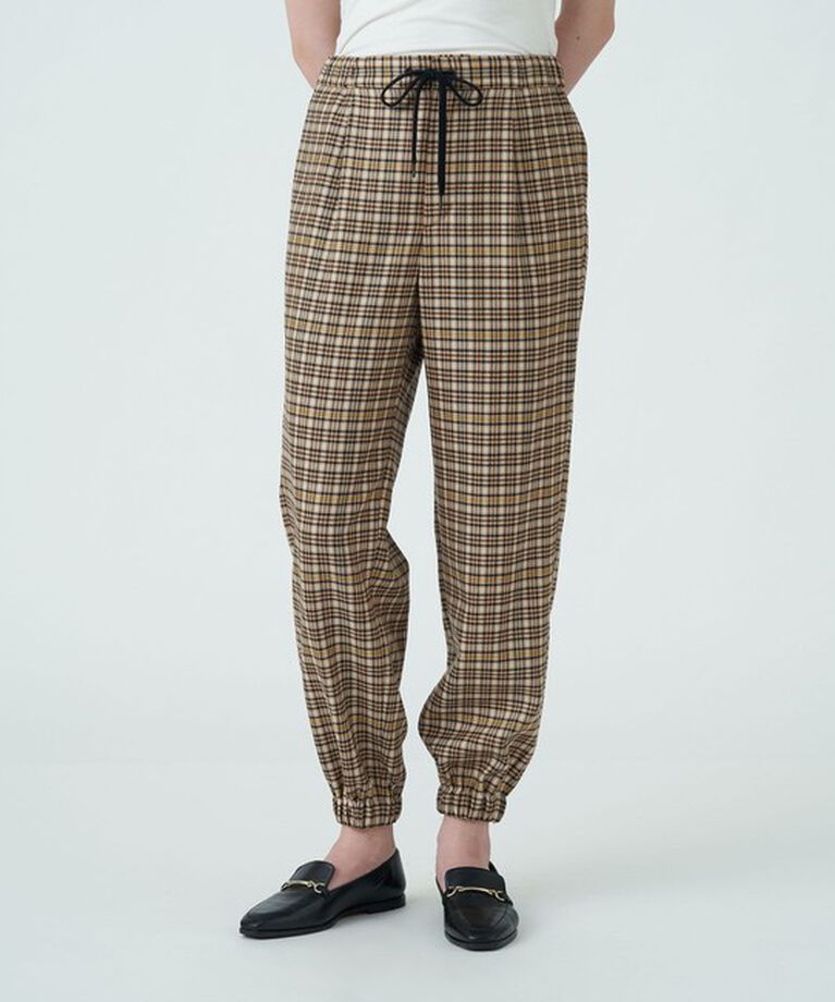 MACPHEE「ウールストレッチ ドローストリングパンツ」|その他|