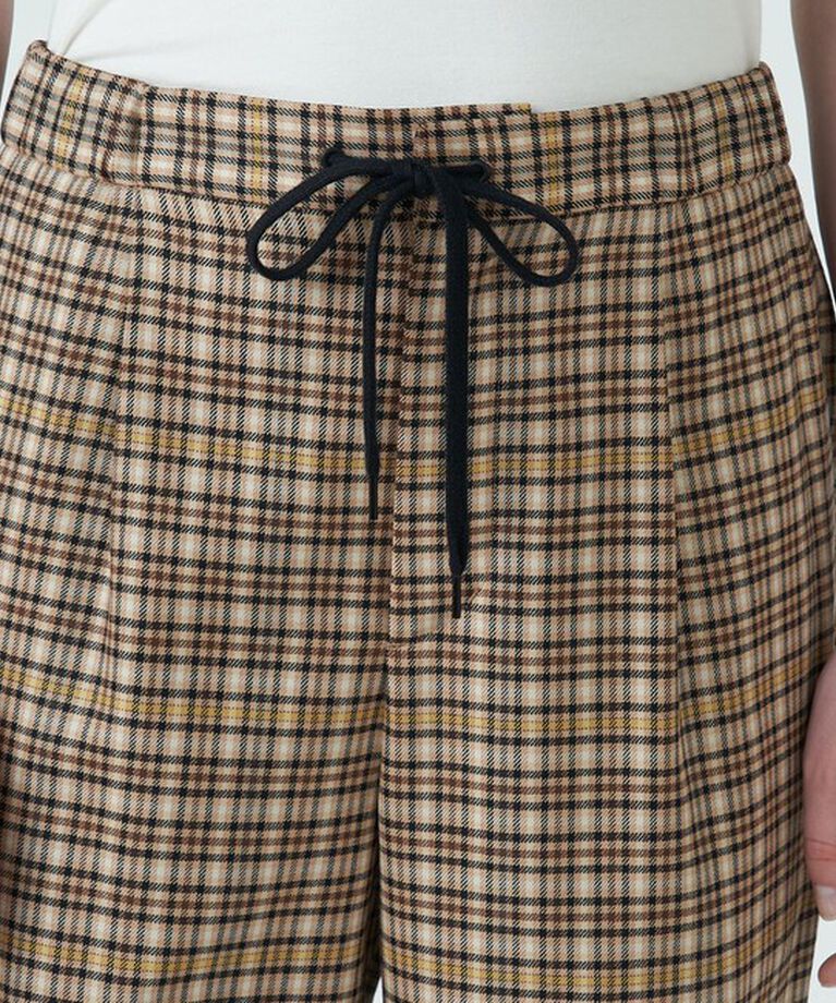 MACPHEE「ウールストレッチ ドローストリングパンツ」|その他|