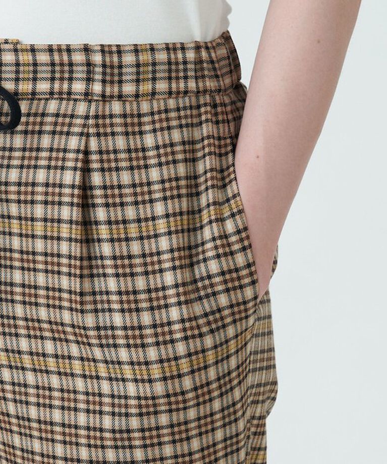 MACPHEE「ウールストレッチ ドローストリングパンツ」|その他|