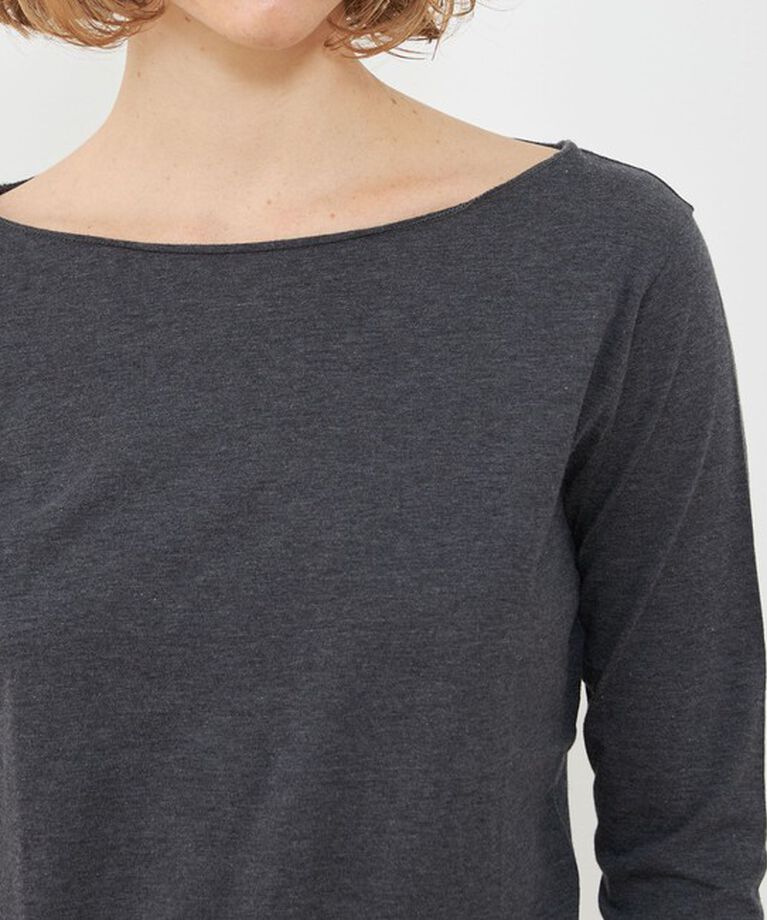 GALERIE VIE「スムージーコットン ボートネックプルオーバー」|Tシャツ・カットソー|
