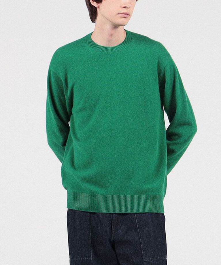 TOMORROWLAND MENS「TOMORROWLAND tricot  カシミヤ クルーネックプルオーバー」|ニット・セーター|